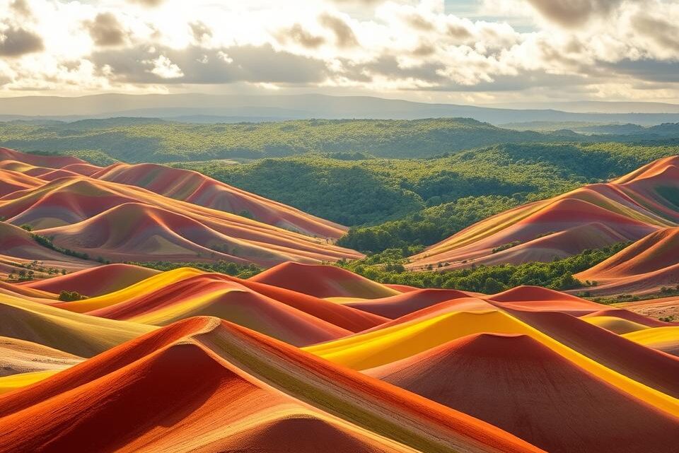 Seven Coloured Earth Geopark