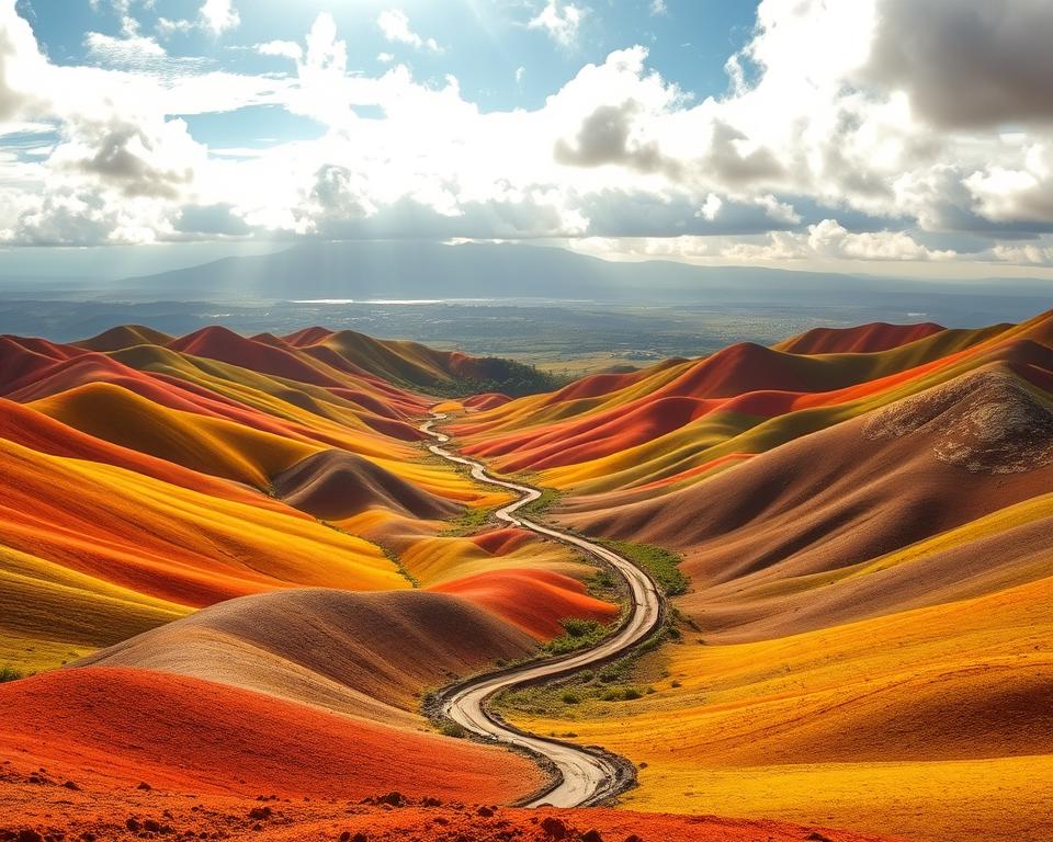 Seven Coloured Earth Geopark