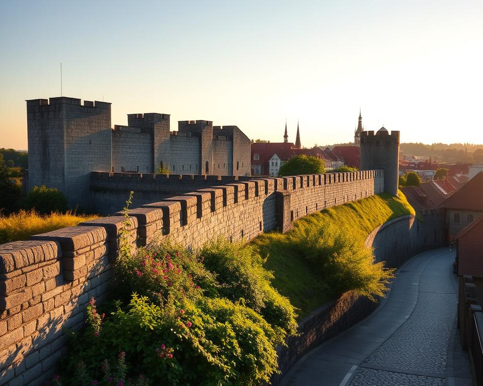 Stadtmauer Visby Altstadt