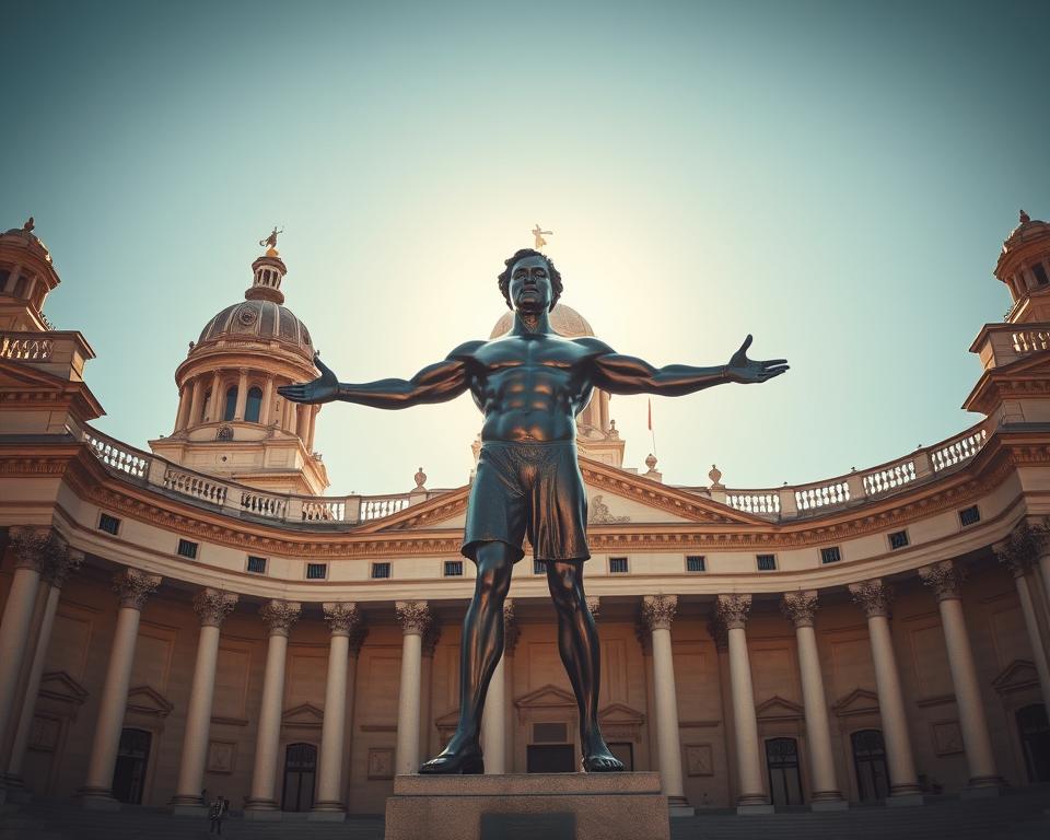 Statue von Angelo Zanelli im Kapitol Havanna Statue von Angelo Zanelli im Kapitol Havanna