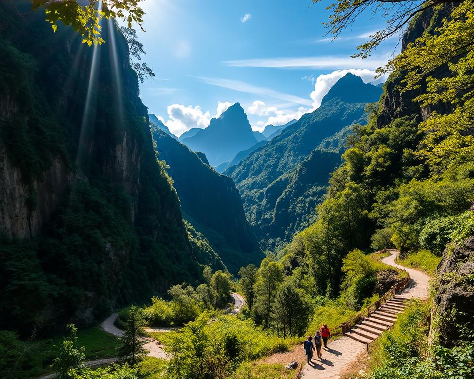 Taroko Nationalpark Wanderwege Schlucht