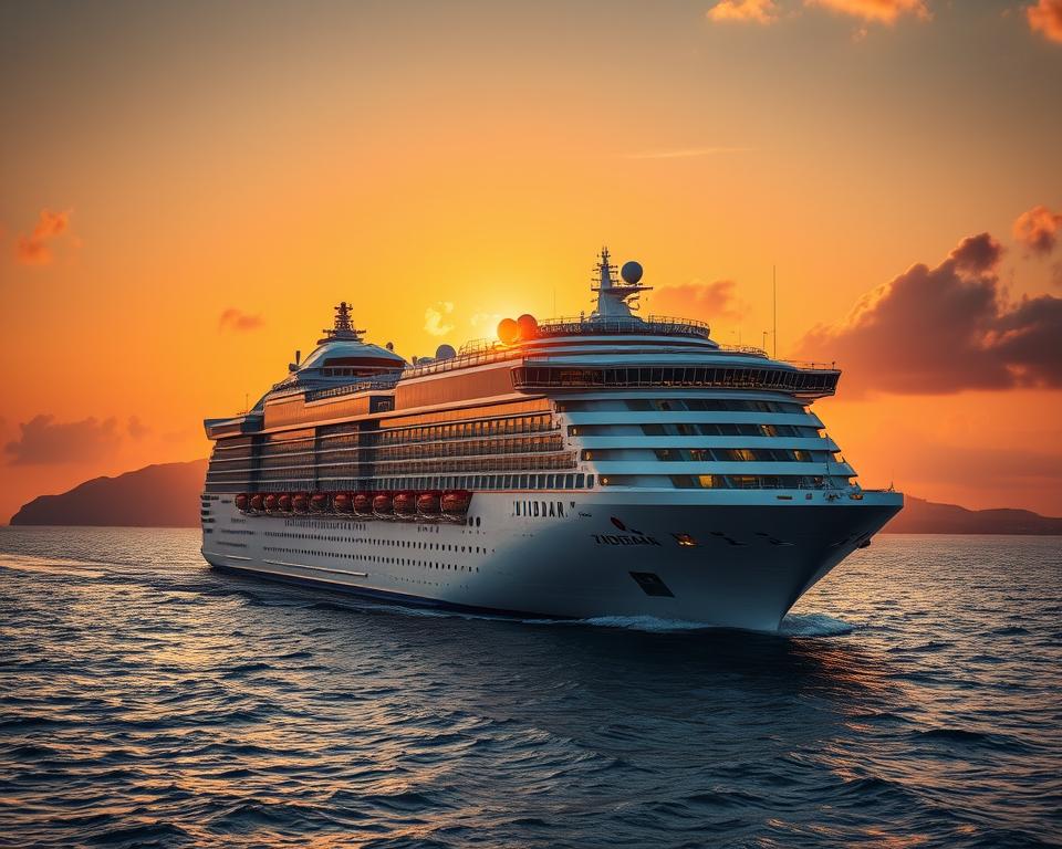 Technische Highlights des Kreuzfahrtschiffes Technische Highlights des Kreuzfahrtschiffes