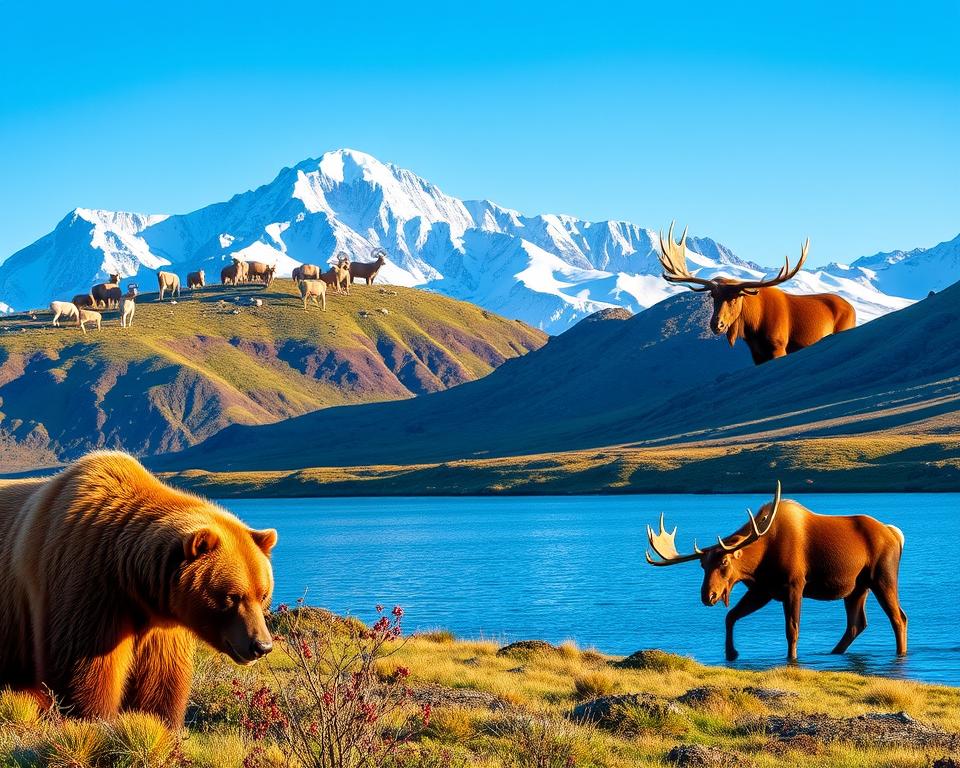 Tierbeobachtungen Denali Park Wildtiere Tierbeobachtungen Denali Park Wildtiere