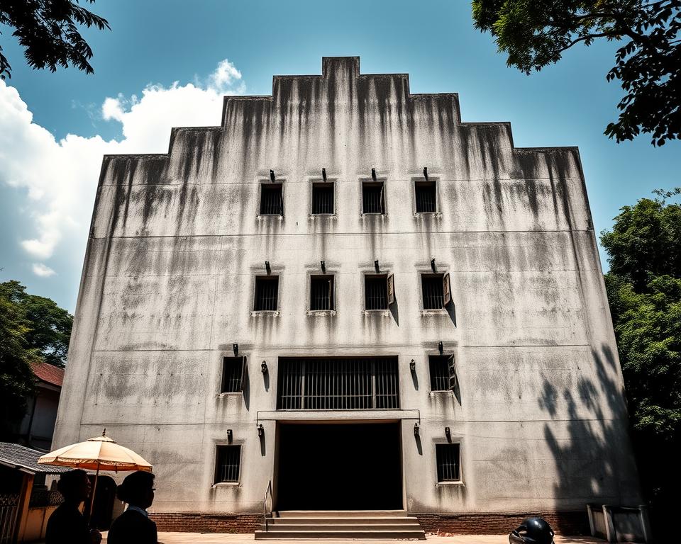 Tuol Sleng Genozid Museum Gebäude