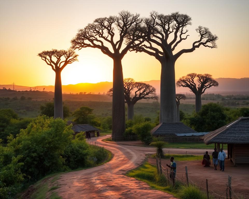 Umgebung Morondava Attraktionen