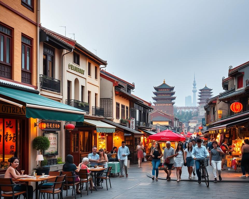 Unterkünfte und kulinarische Highlights Stadt