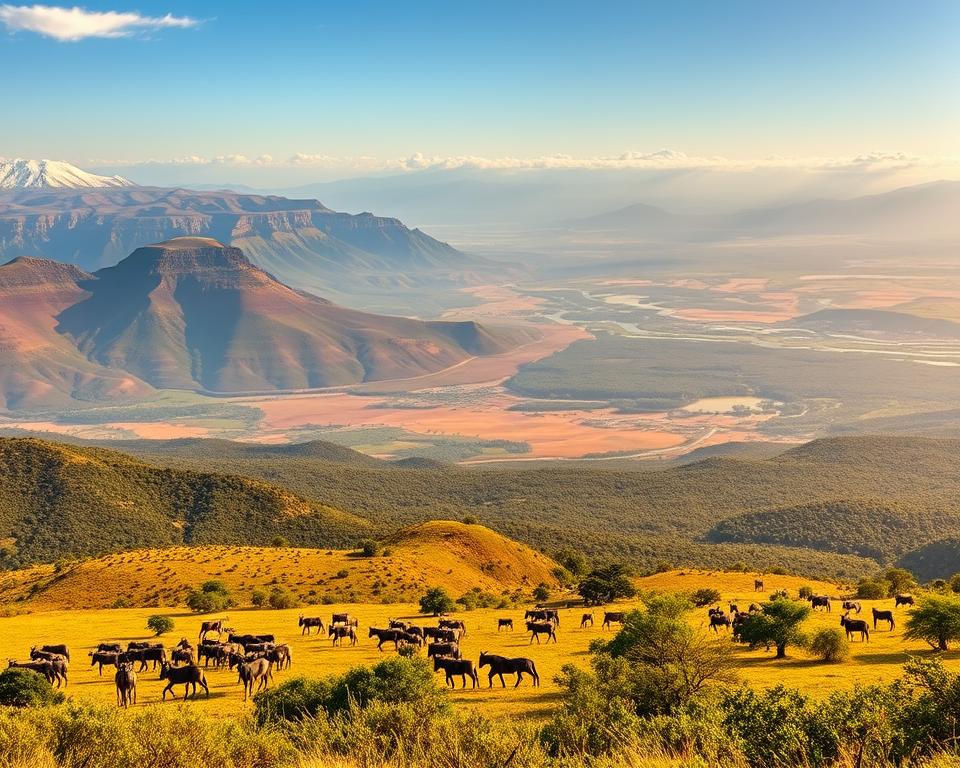 Vergleich Safari-Destinationen