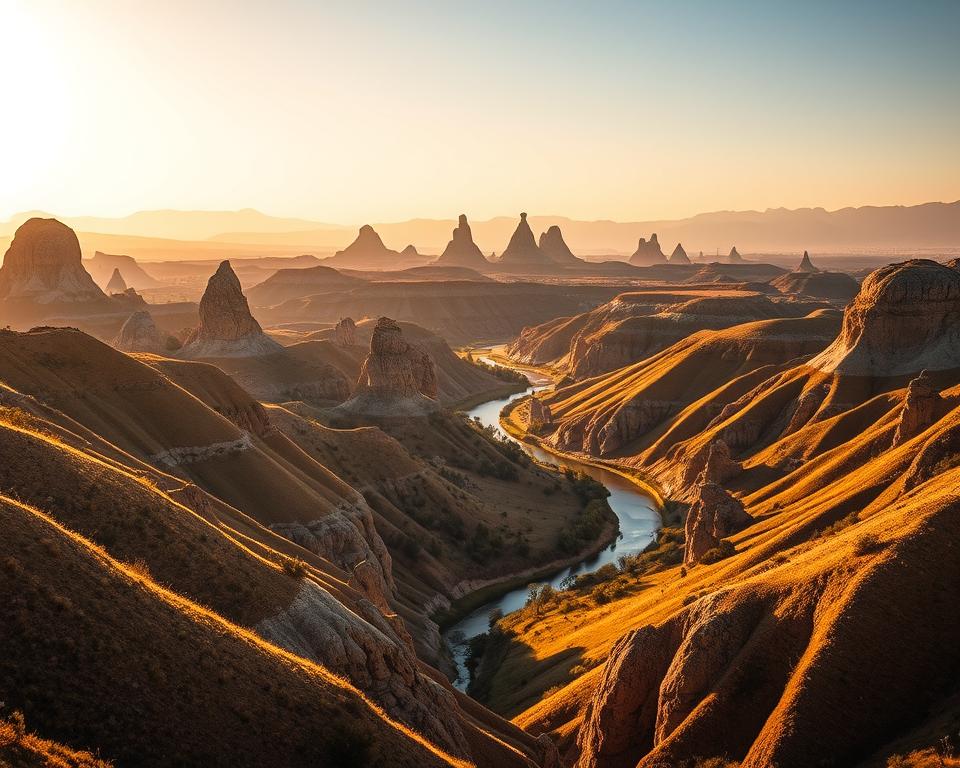 Vielfalt der Landschaften in Kappadokien