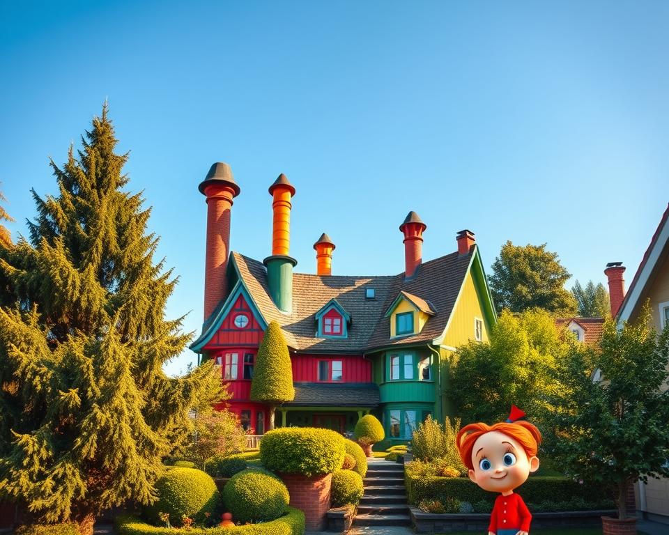 Villa Kunterbunt Pippi Langstrumpf