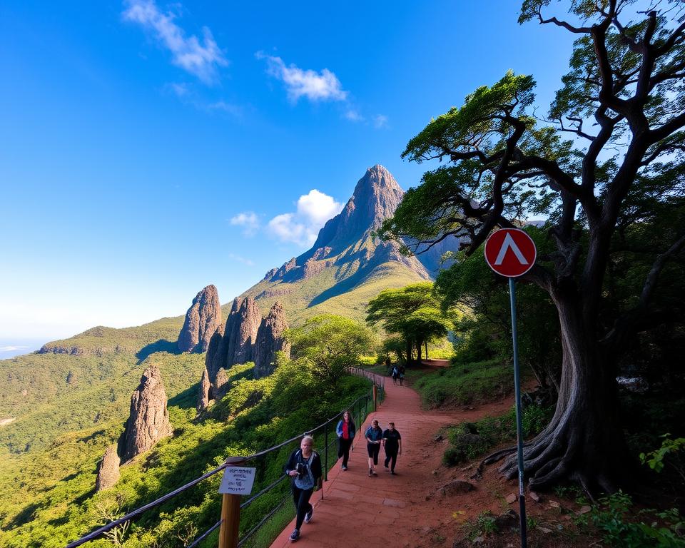 Wanderung Gipfel Le Morne Brabant