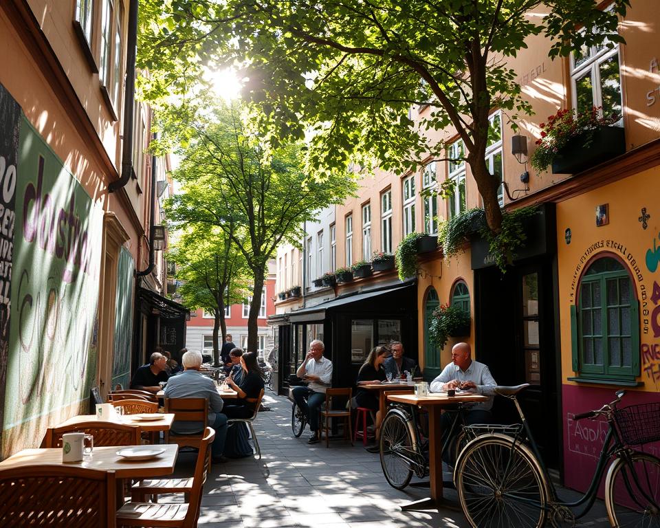 authentischer Lifestyle Kopenhagen Cafés Street-Art authentischer Lifestyle Kopenhagen Cafés Street-Art