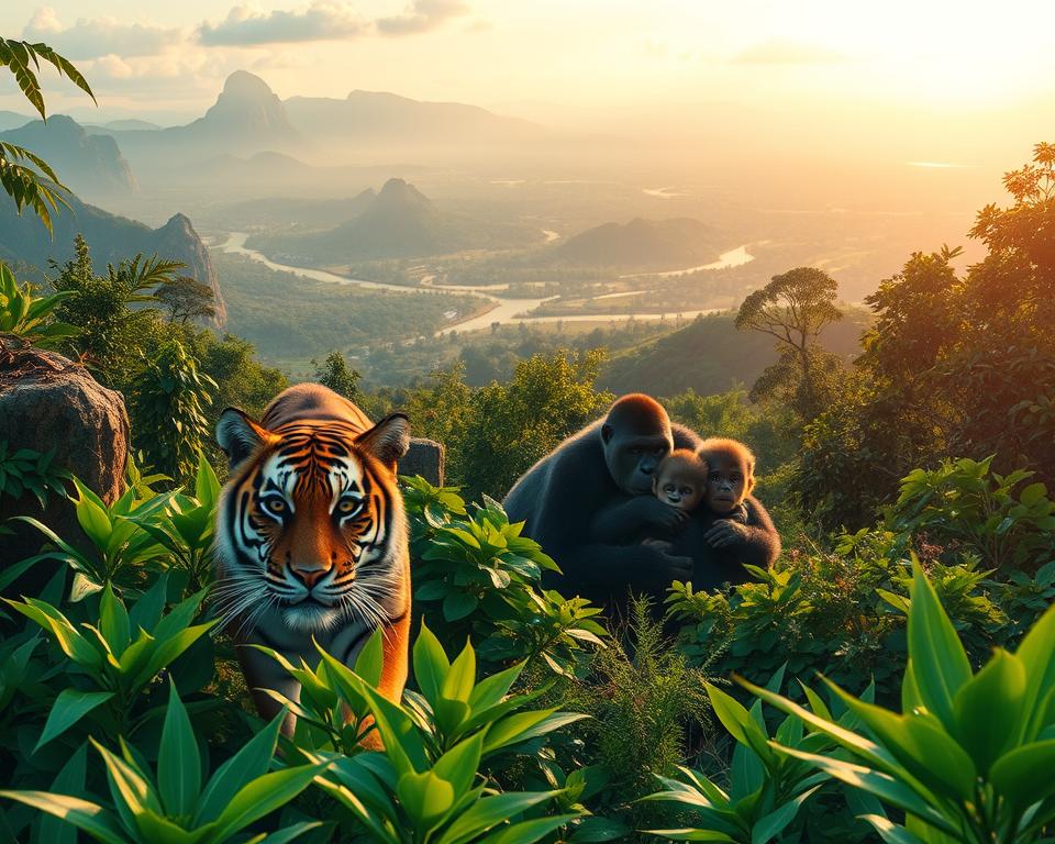 bedrohte Tierarten weltweit