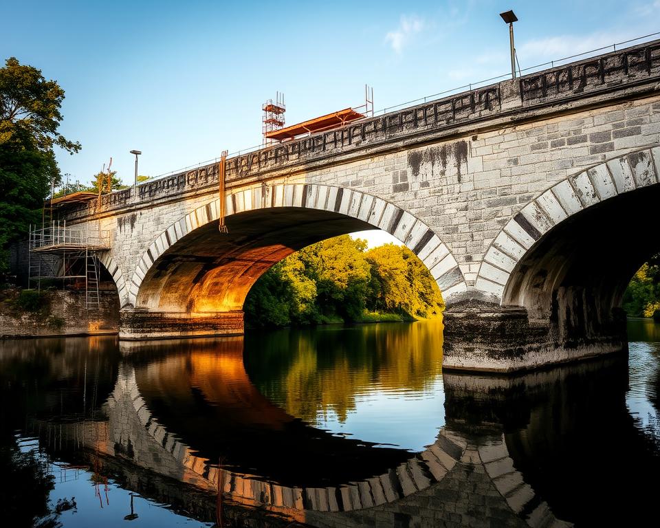 historische Renovierungen Brücke historische Renovierungen Brücke