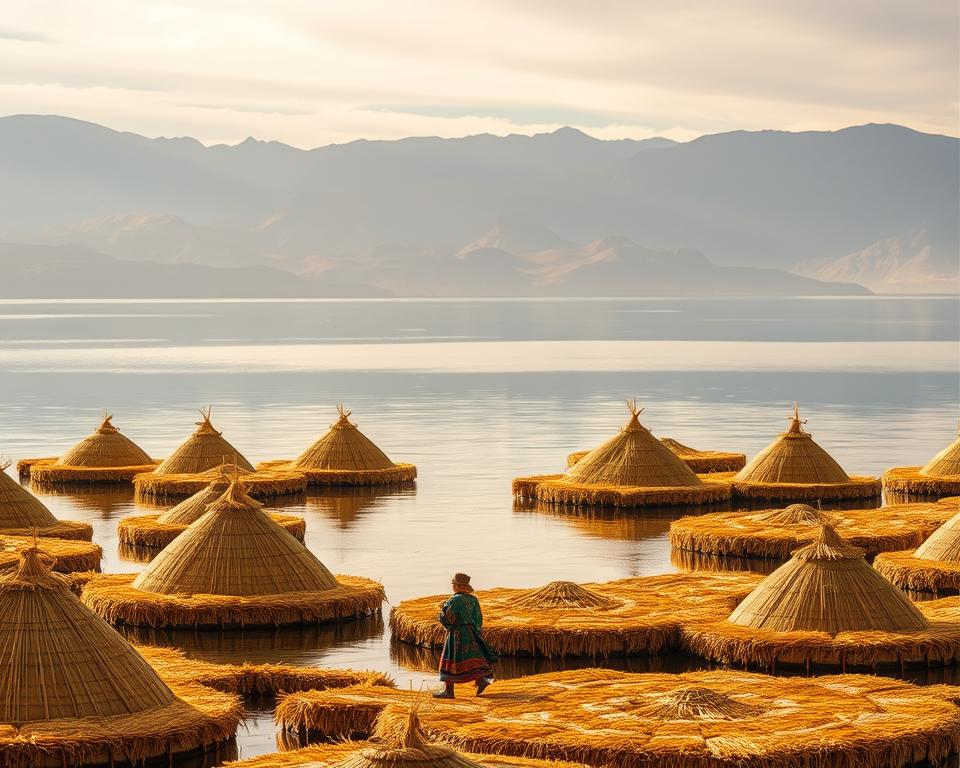 schwimmenden inseln uros totora schwimmenden inseln uros totora