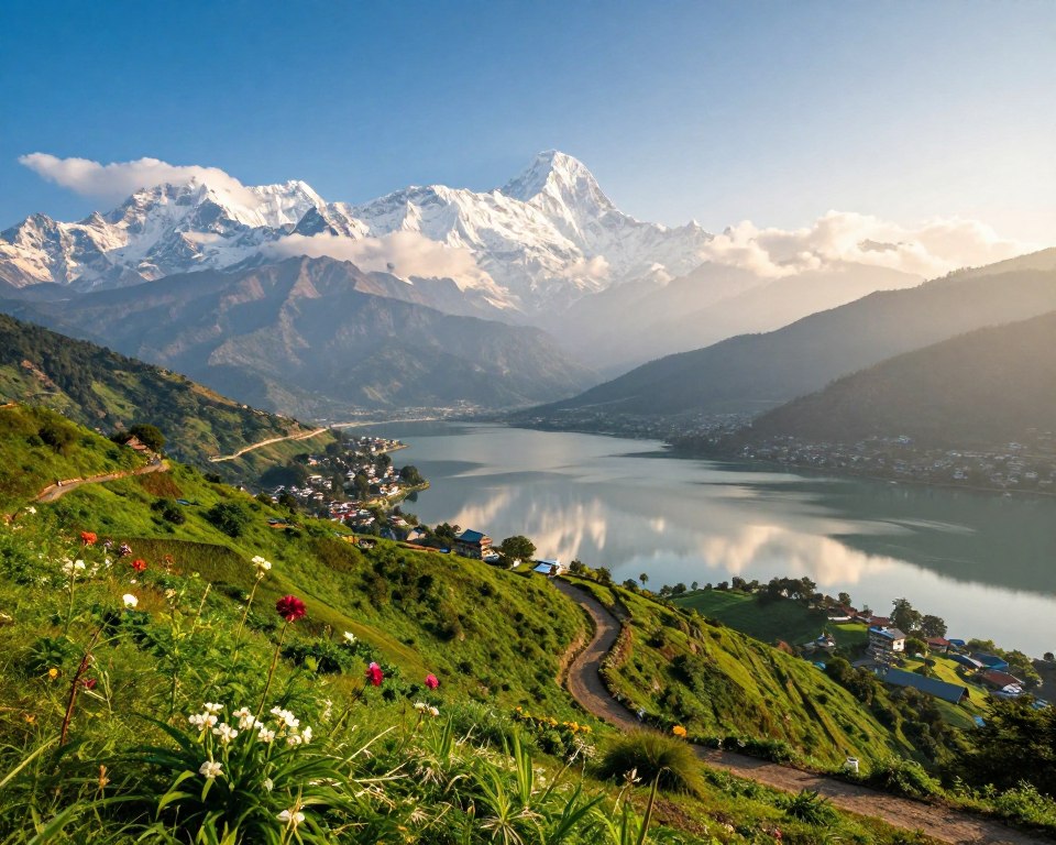 Abenteuer Pokhara Panorama