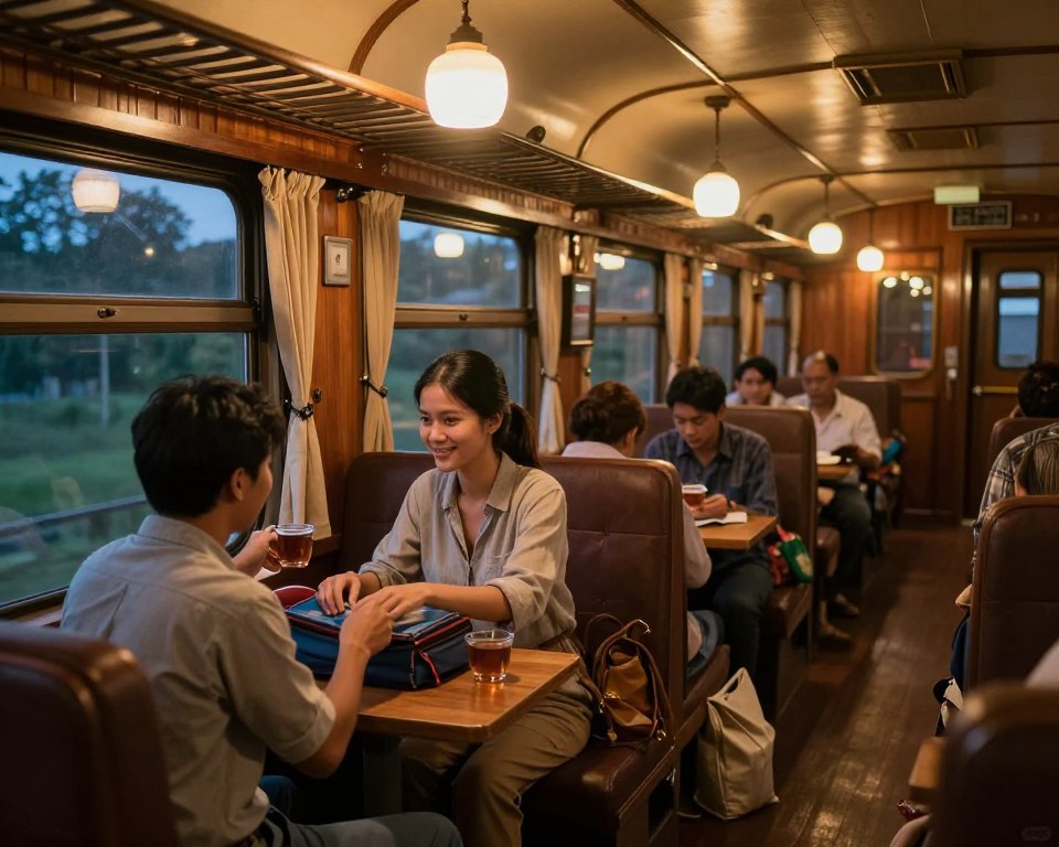 Ablauf an Bord des Nachtzugs