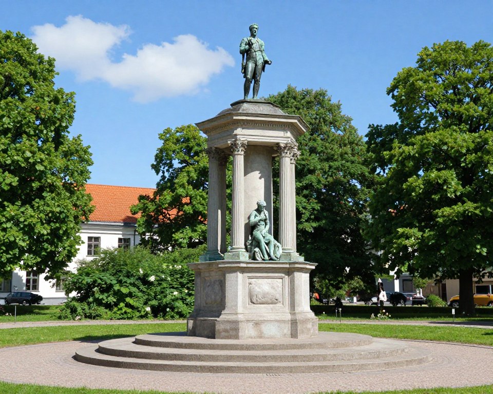 Ännchen von Tharau Brunnen in Klaipėda