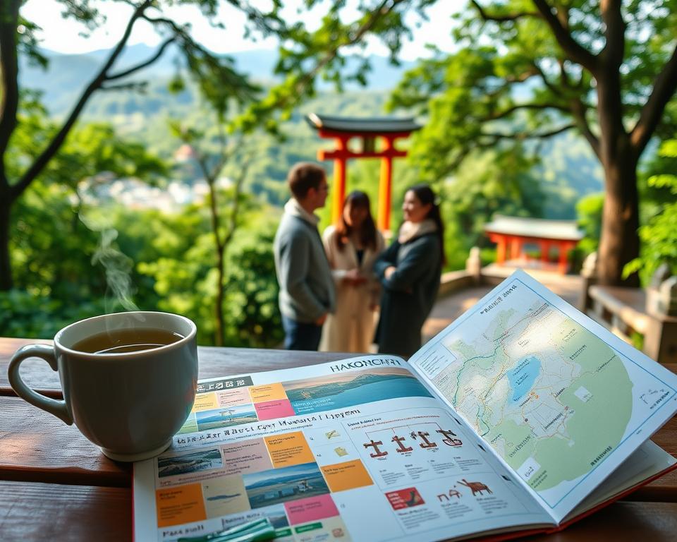Aktivitäten und Planung Hakone