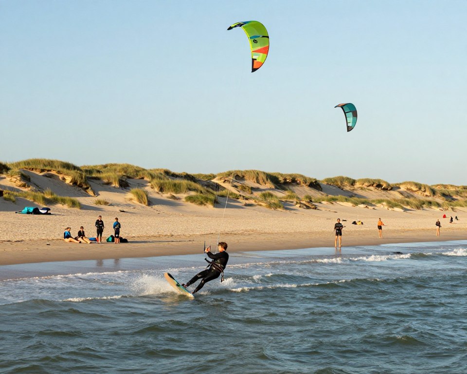 Ameland Kitesurfen Strand