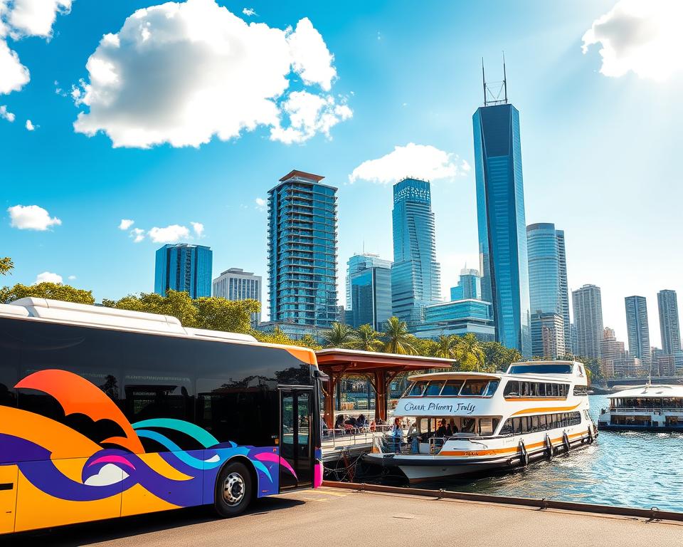 Anreise nach Brisbane Transportmöglichkeiten Anreise nach Brisbane Transportmöglichkeiten