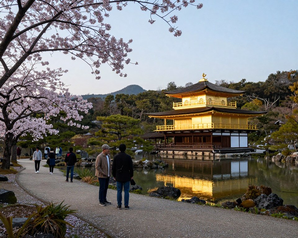 Anreise zum Kinkaku-ji Tempel