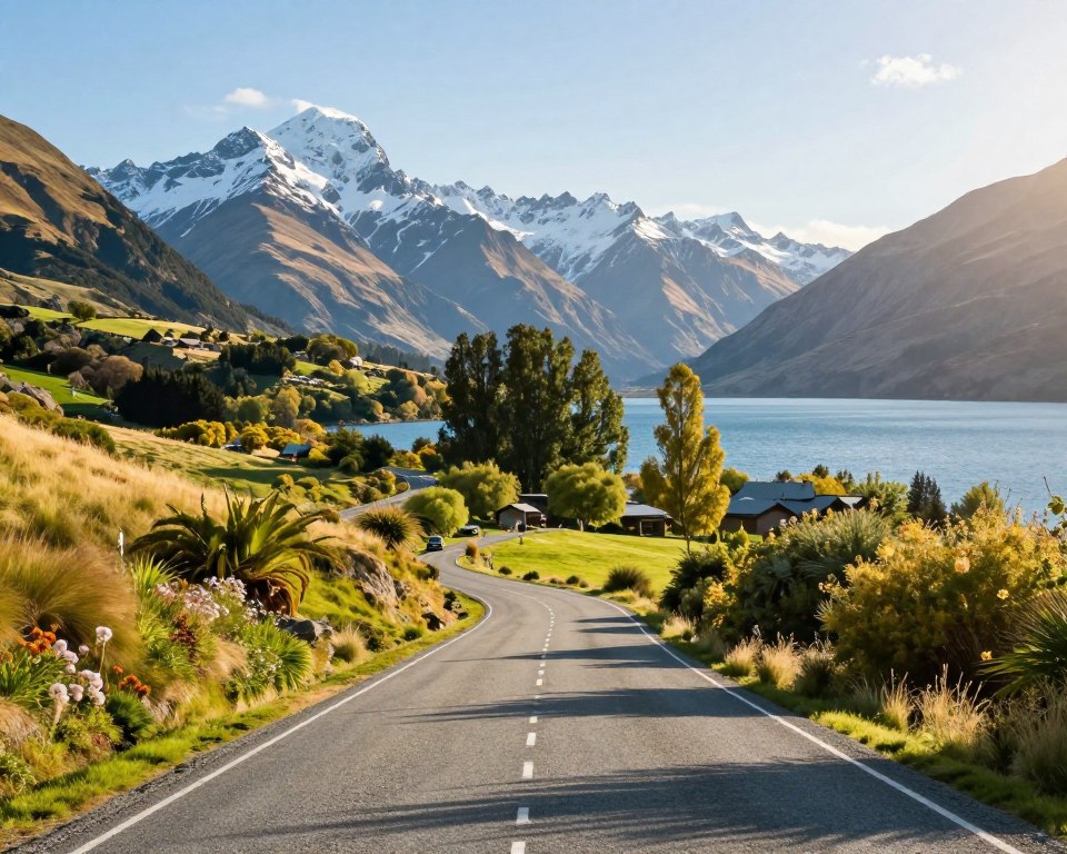 Anreiserouten zum Lake Wanaka
