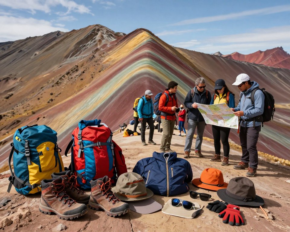 Ausrüstung und Kleidung für Rainbow Mountain