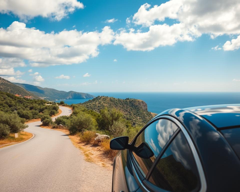 Auto Reise Peloponnes