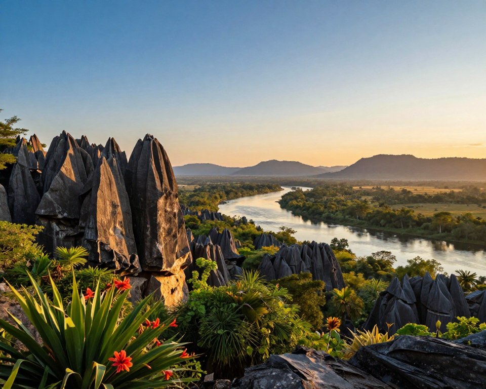 Beste Reisezeit Madagaskar Tsingy de Bemaraha