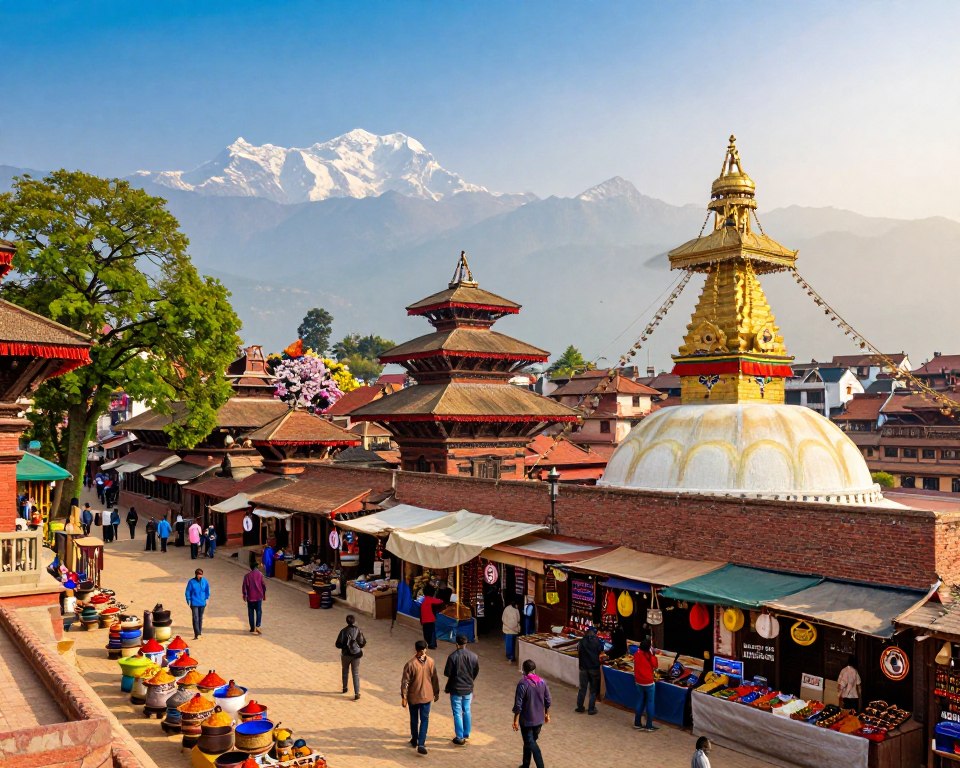 Beste Reisezeit Nepal Kathmandu