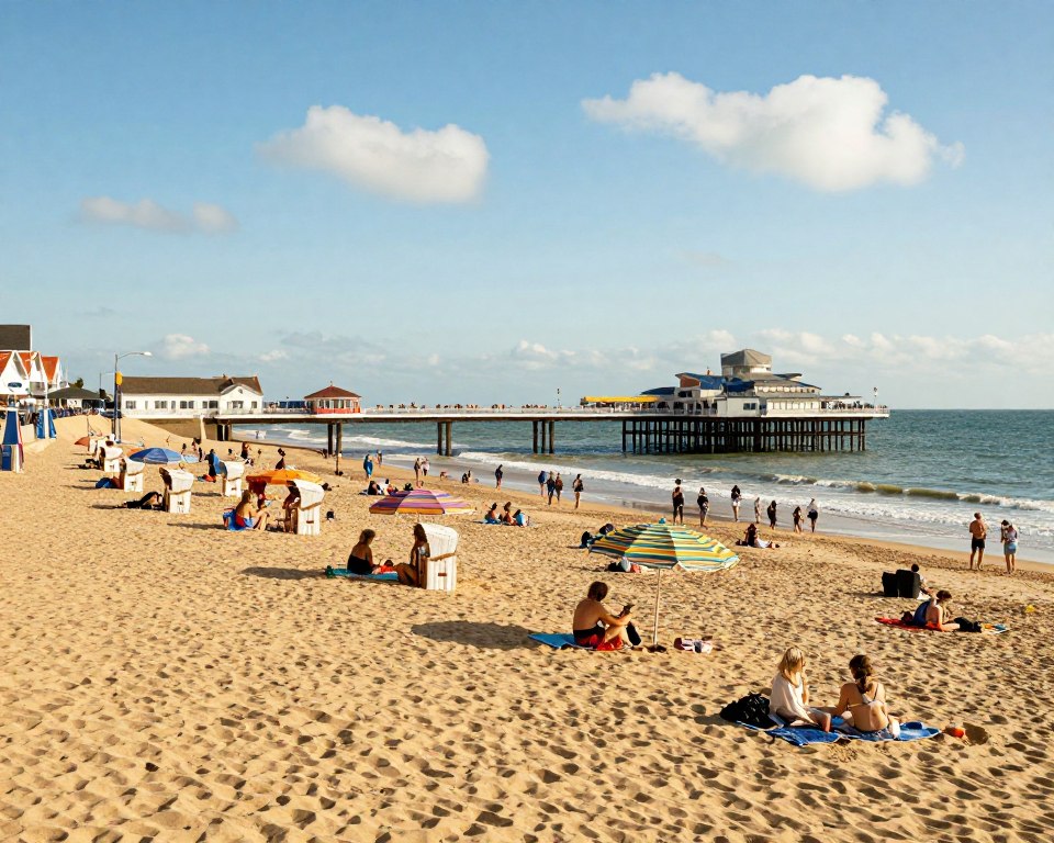Blankenberge Strand und Pier