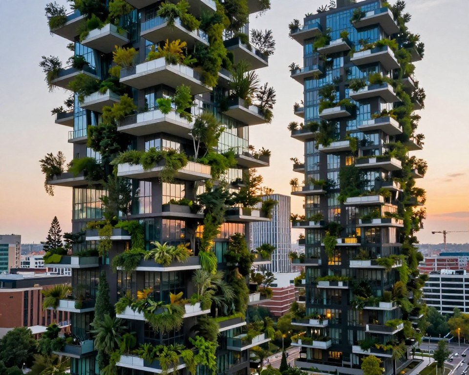 Bosco Verticale Mailand Architektur
