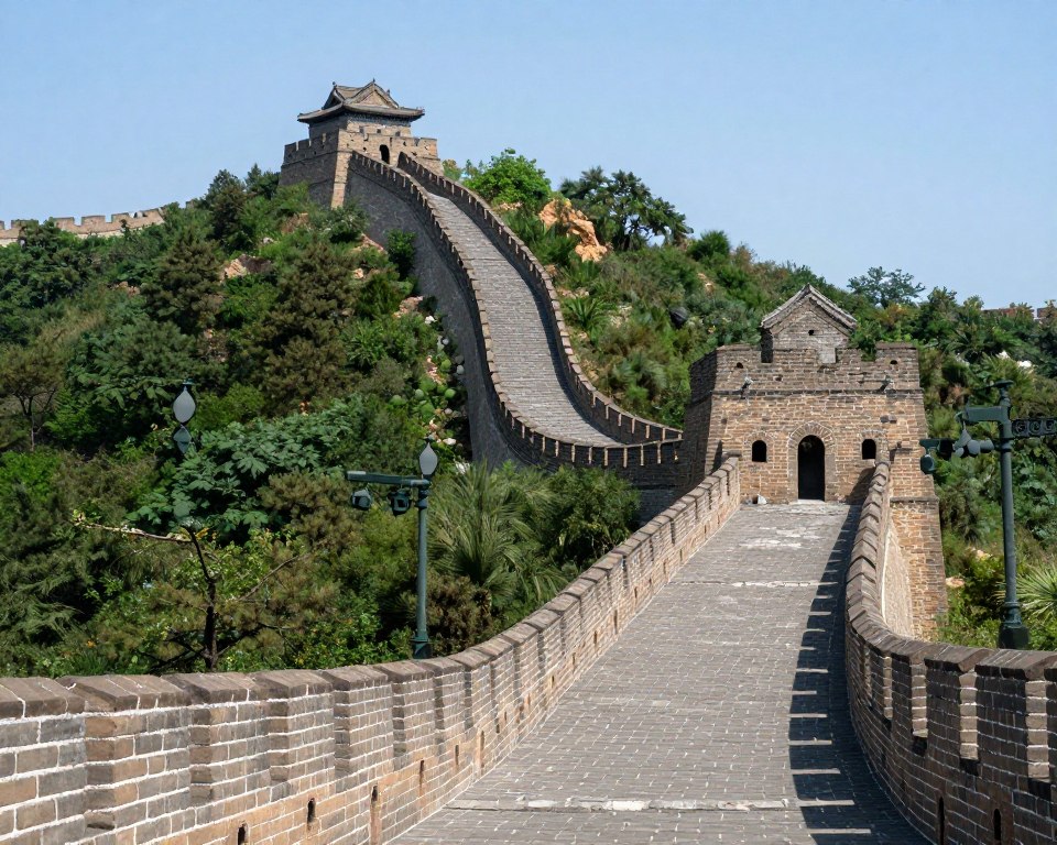 Chinesische Mauer Abschnitte Chinesische Mauer Abschnitte