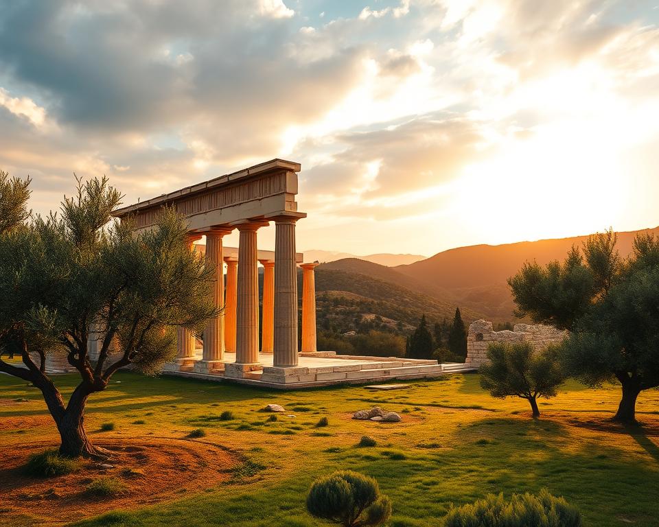 Dorische Tempel im Tal der Tempel