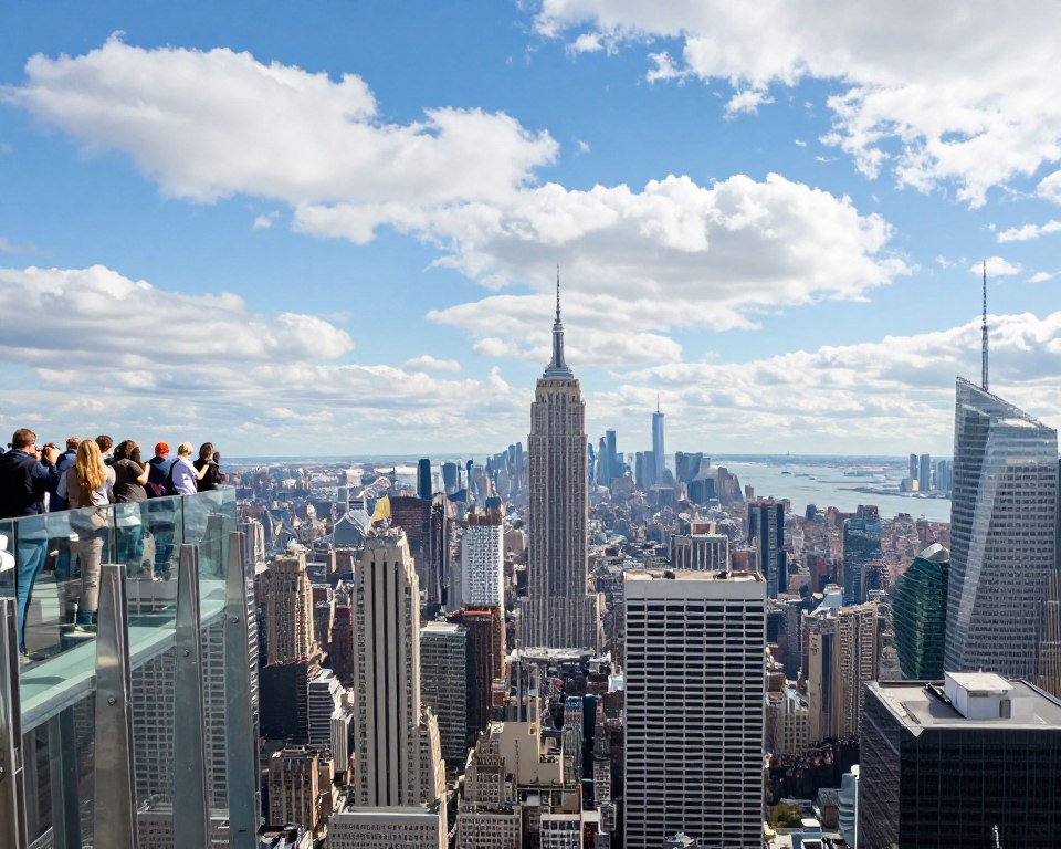 Edge New York Aussichtsplattform