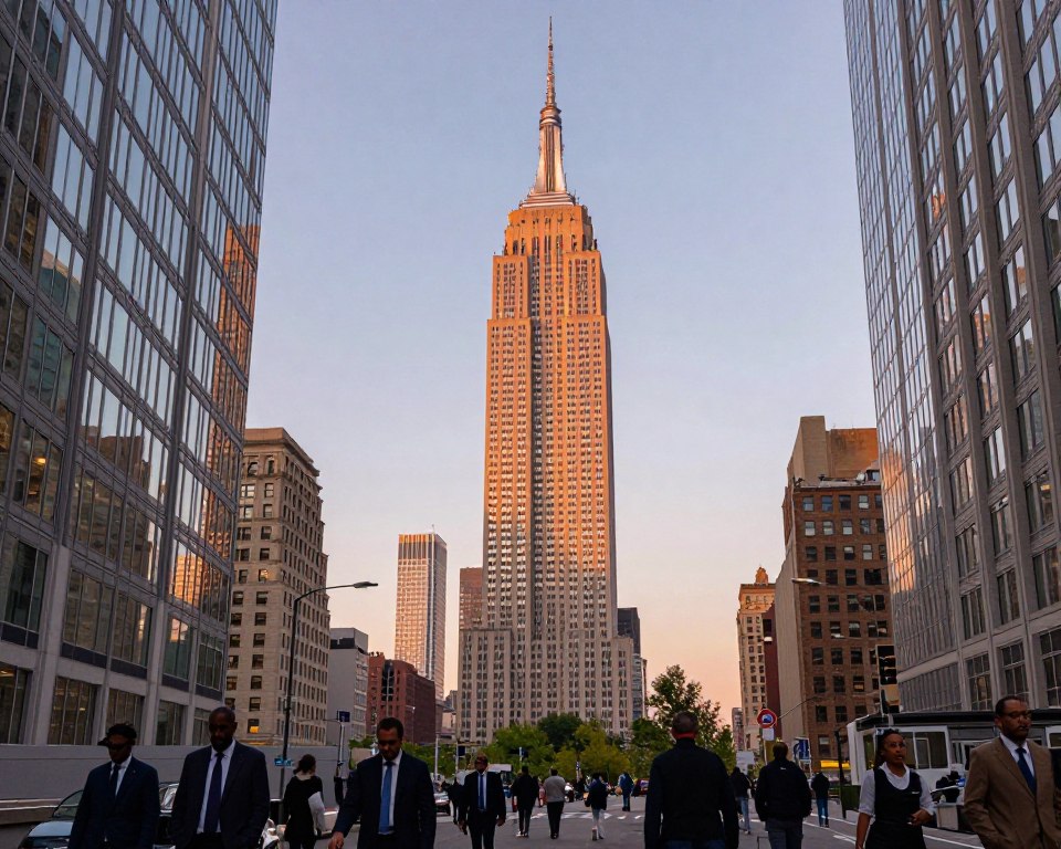 Empire State Building New York Skyline