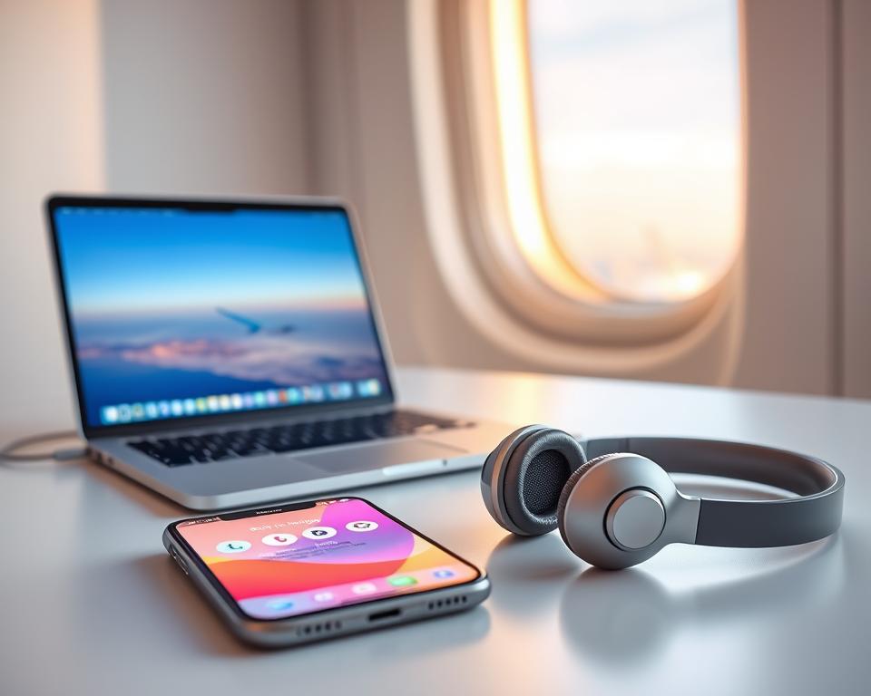 Entspannungs-Apps gegen Flugangst