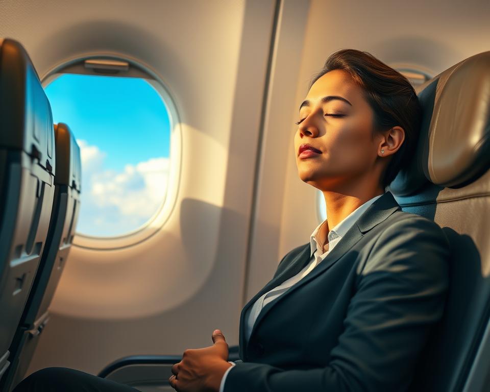 Entspannungsmethoden beim Fliegen