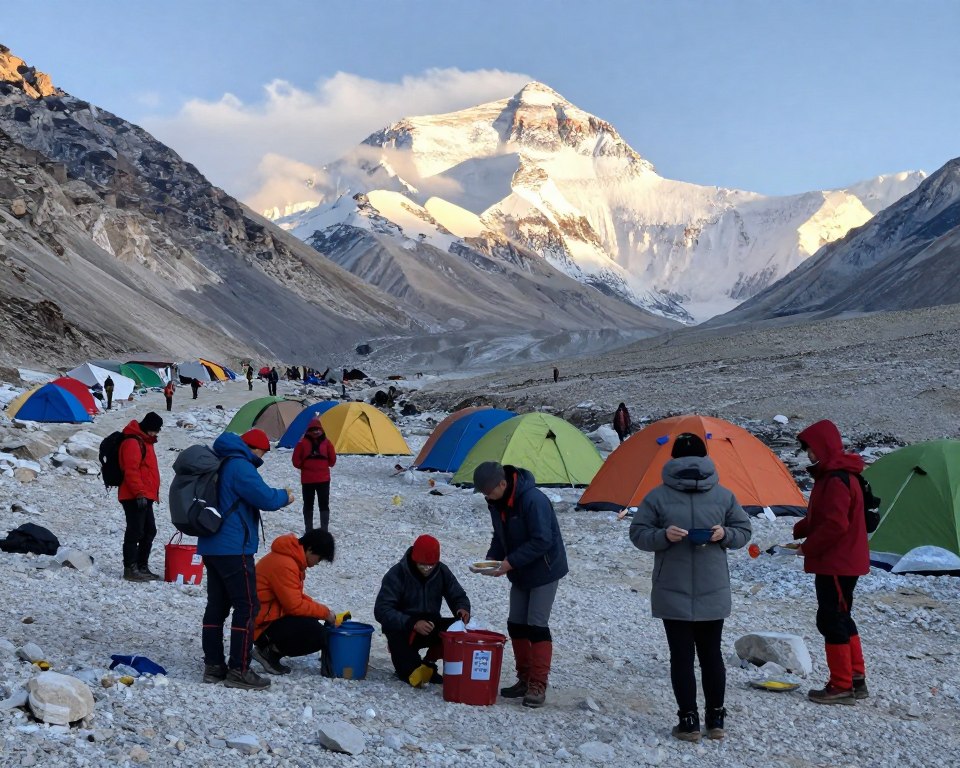 Everest Basecamp Leben