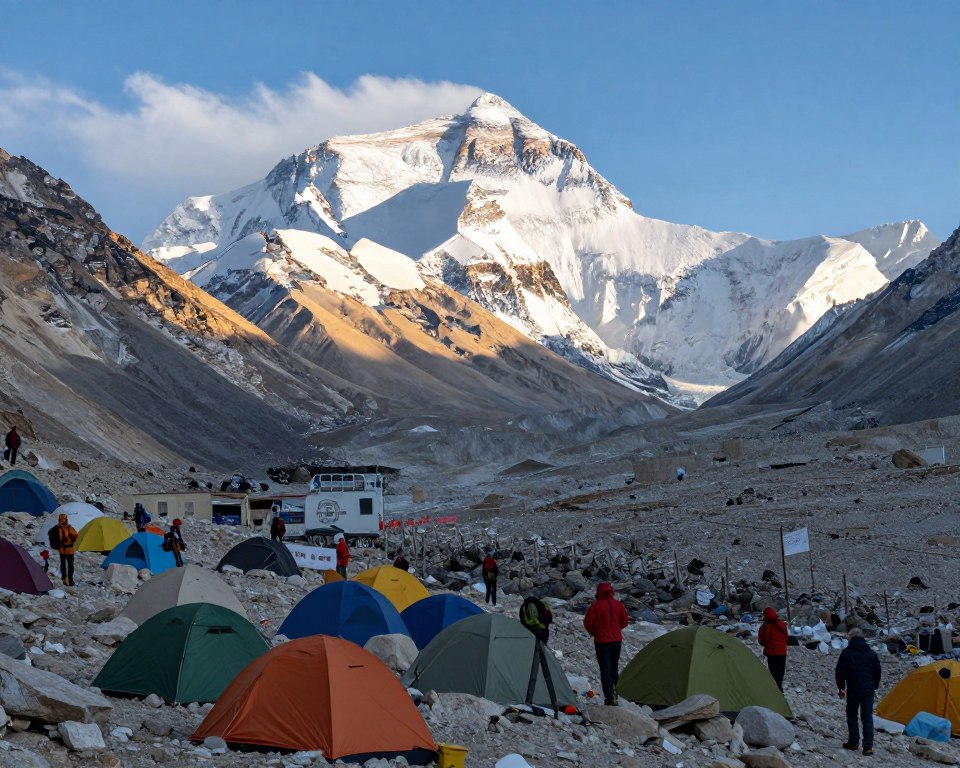 Everest Basecamp Panorama