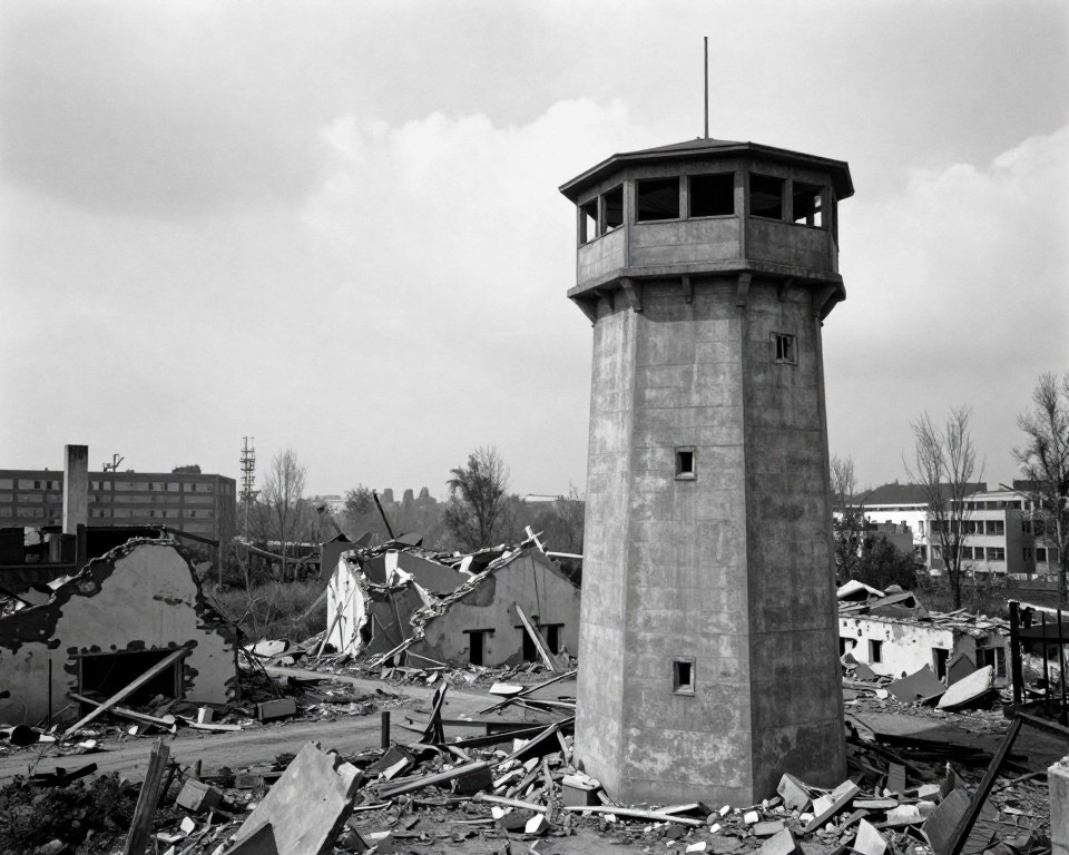 Flakturm Berlin Historische Aufnahme
