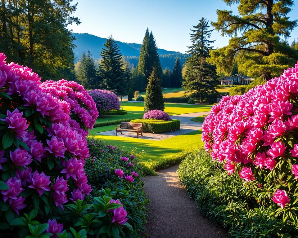 Gartenbereiche im Rhododendronpark Bremen Gartenbereiche im Rhododendronpark Bremen