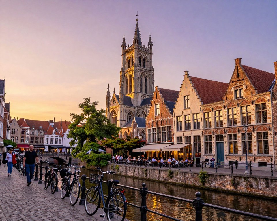 Gent Flandern Städte Gent Flandern Städte