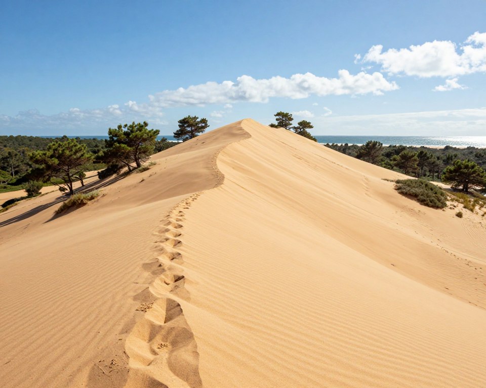 Geografische Lage Dune du Pilat