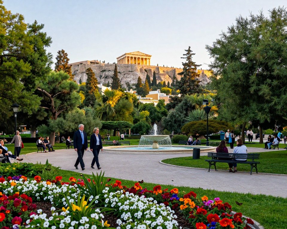 Grüne Oasen Athen Stadtpark Grüne Oasen Athen Stadtpark