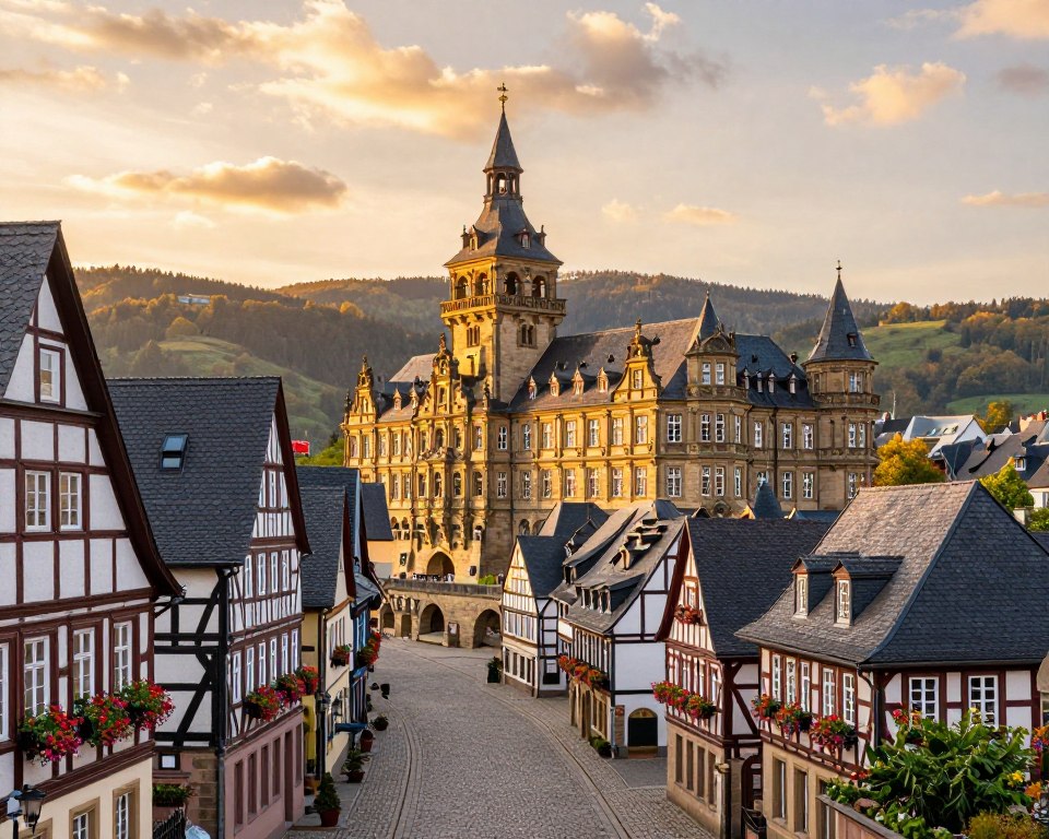 Historische Altstadt Goslar Kulturerbe Harz