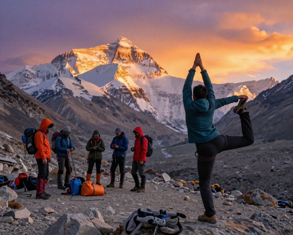 Höhentraining für Everest Basecamp Expedition