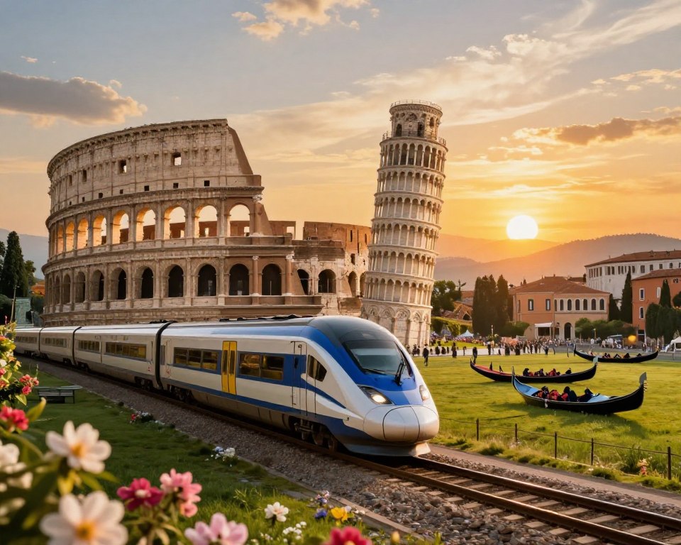 Interrail Routen durch italienische Städte