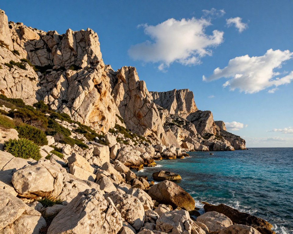 Kalksteinfelsen der Calanques