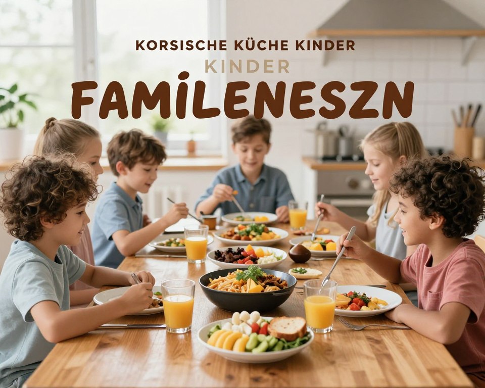 Korsische Küche Kinder Familienessen